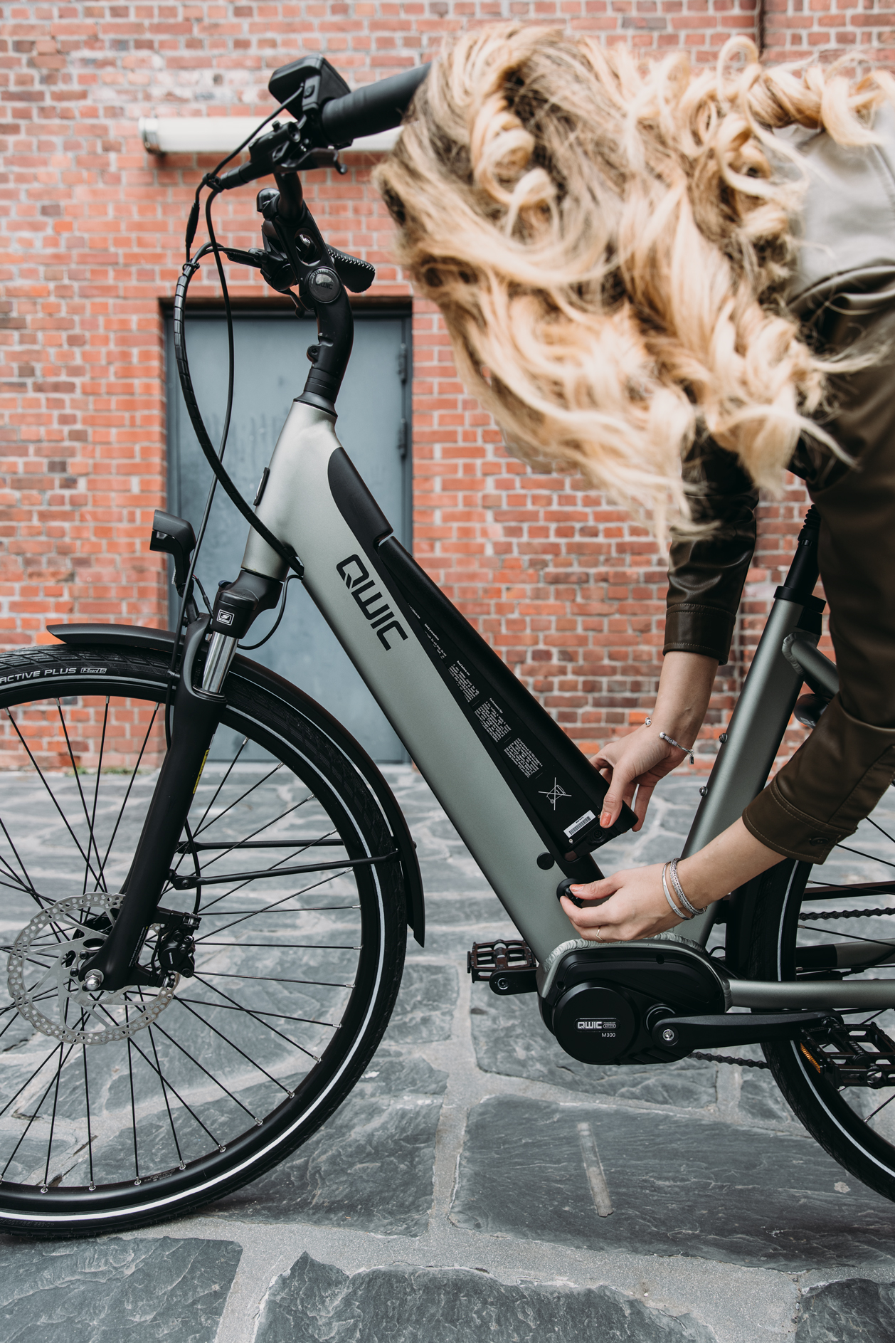 Premium i MD9 | Een design e-bike met derailleurversnelling | QWIC